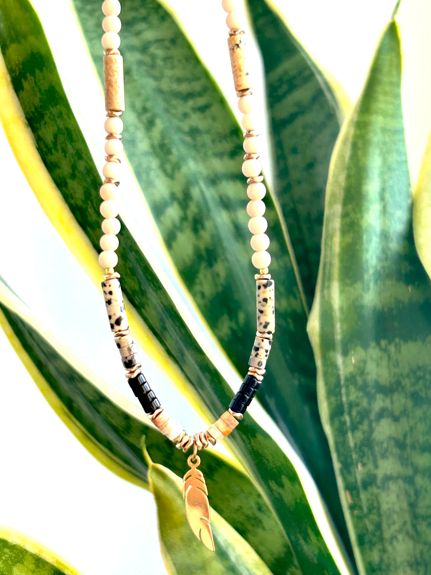 Naszyjnik / choker BOHO