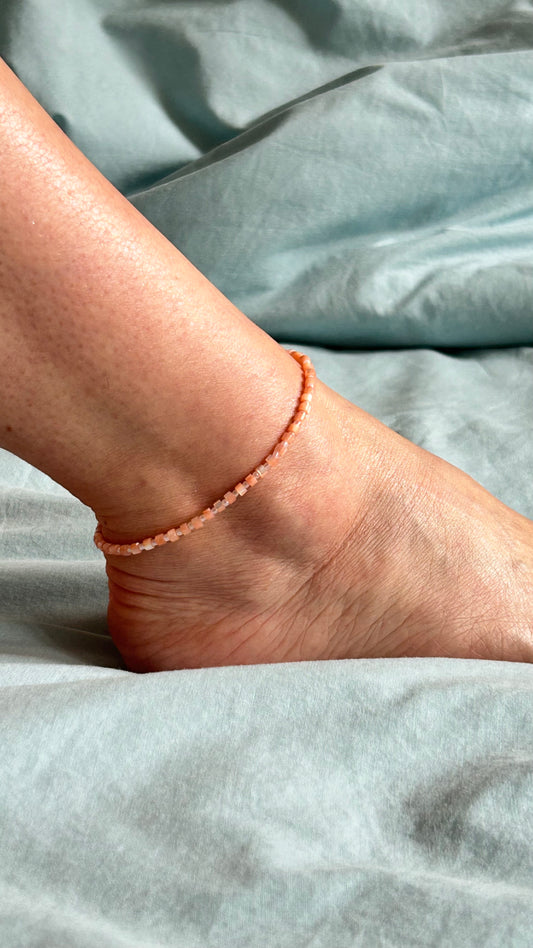 Bransoletka na kostkę ORANGE
